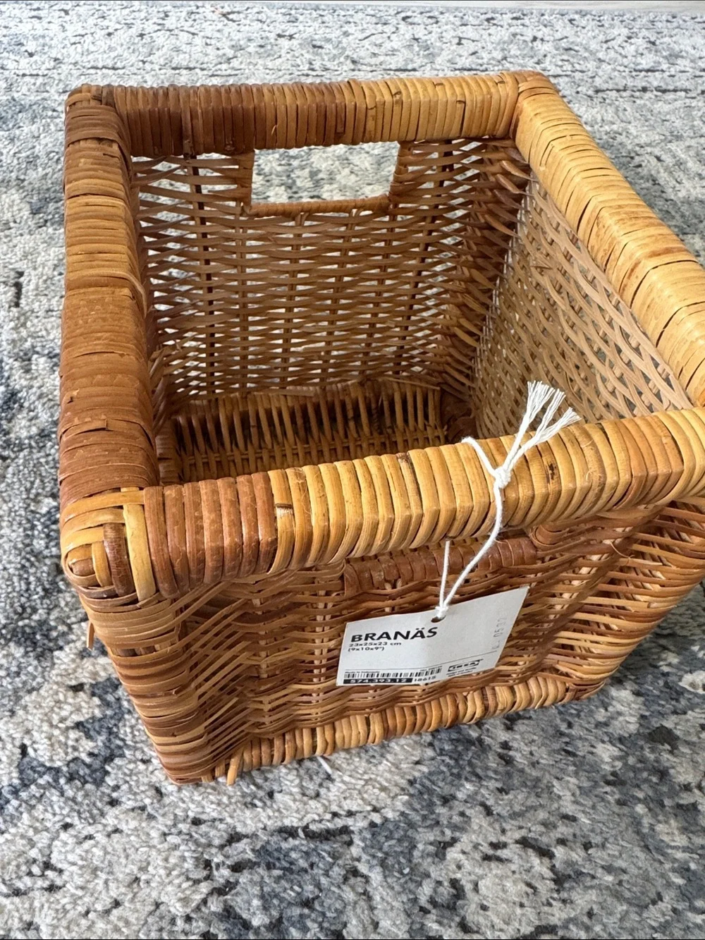 Ikea BRANÄS Ikea Branas square Basket rattan 9